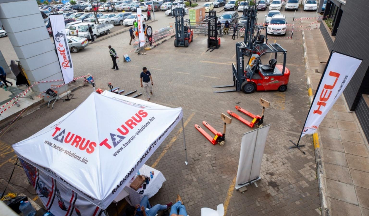 Taurus Solutions warehouse equipment in operation