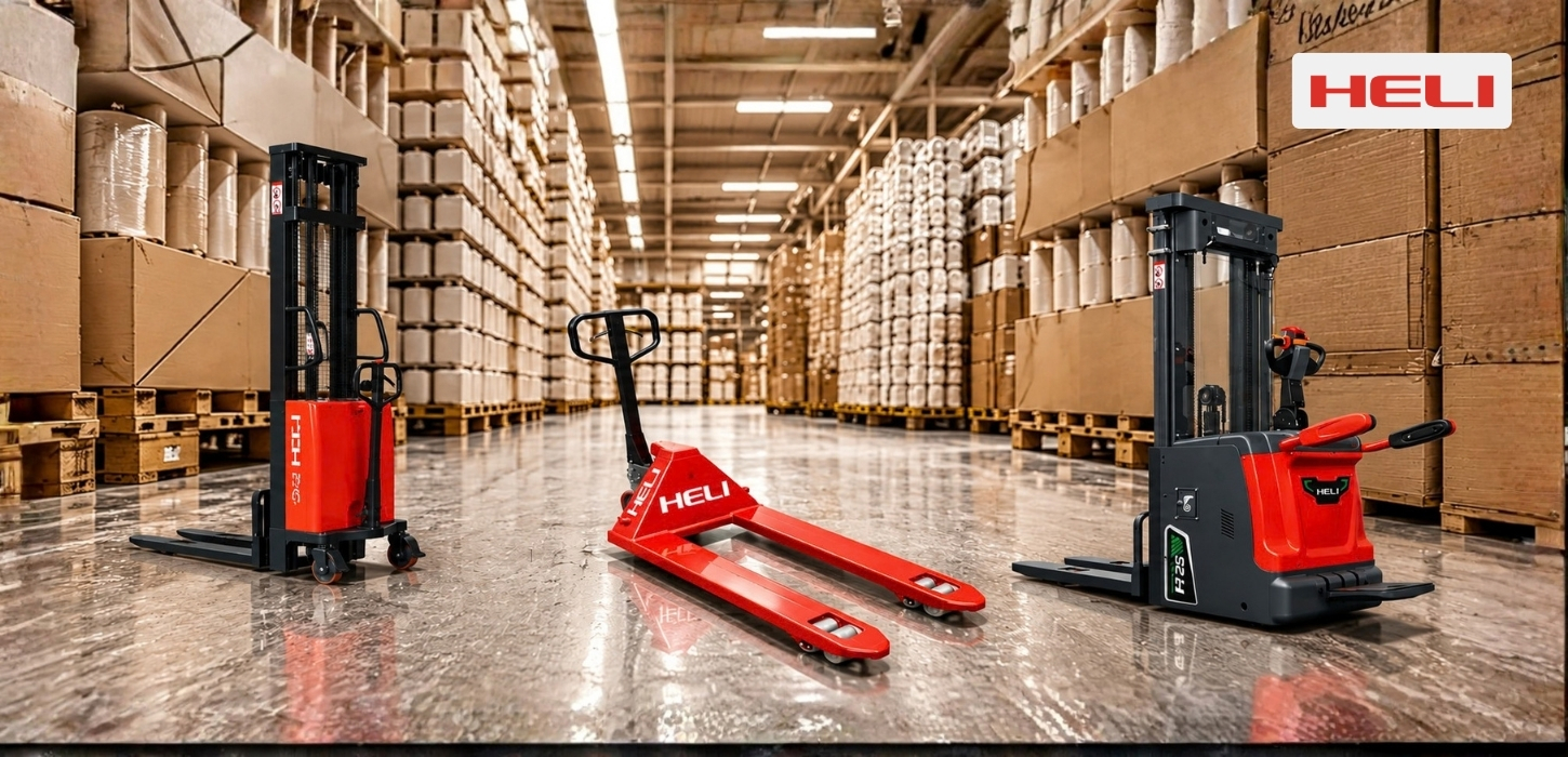 HELI warehousing equipment range